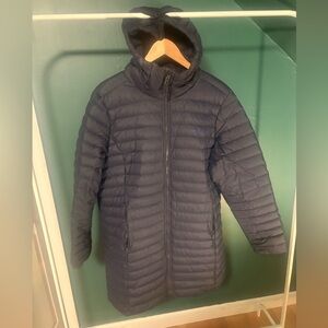 The North Face Dark Blue Quilted Jacket